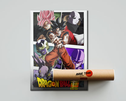 Anime Town Creations Poster Dragon Ball Super Goku 5" x 7" Home Goods - Anime Dragon Ball Poster