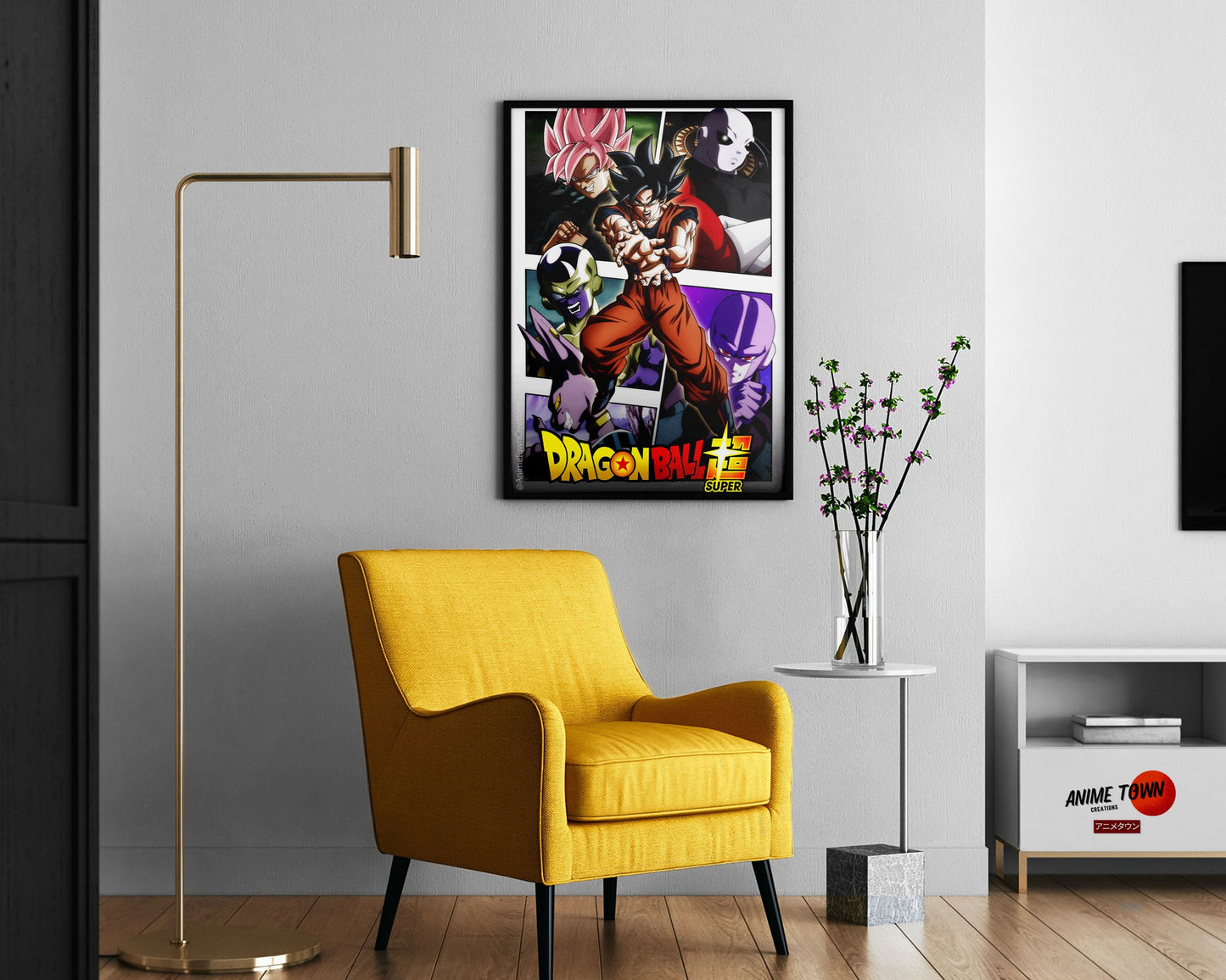 Anime Town Creations Poster Dragon Ball Super Goku 11" x 17" Home Goods - Anime Dragon Ball Poster