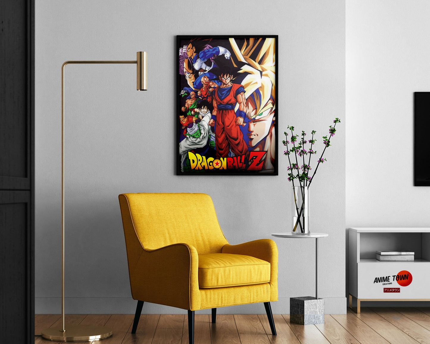 Anime Town Creations Poster Dragon Ball Z 11" x 17" Home Goods - Anime Dragon Ball Poster