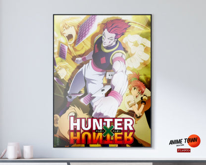 Anime Town Creations Poster Hunter x Hunter Hisoka Morow 11" x 17" Home Goods - Anime Hunter x Hunter Poster