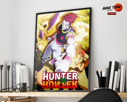 Anime Town Creations Poster Hunter x Hunter Hisoka Morow 5" x 7" Home Goods - Anime Hunter x Hunter Poster