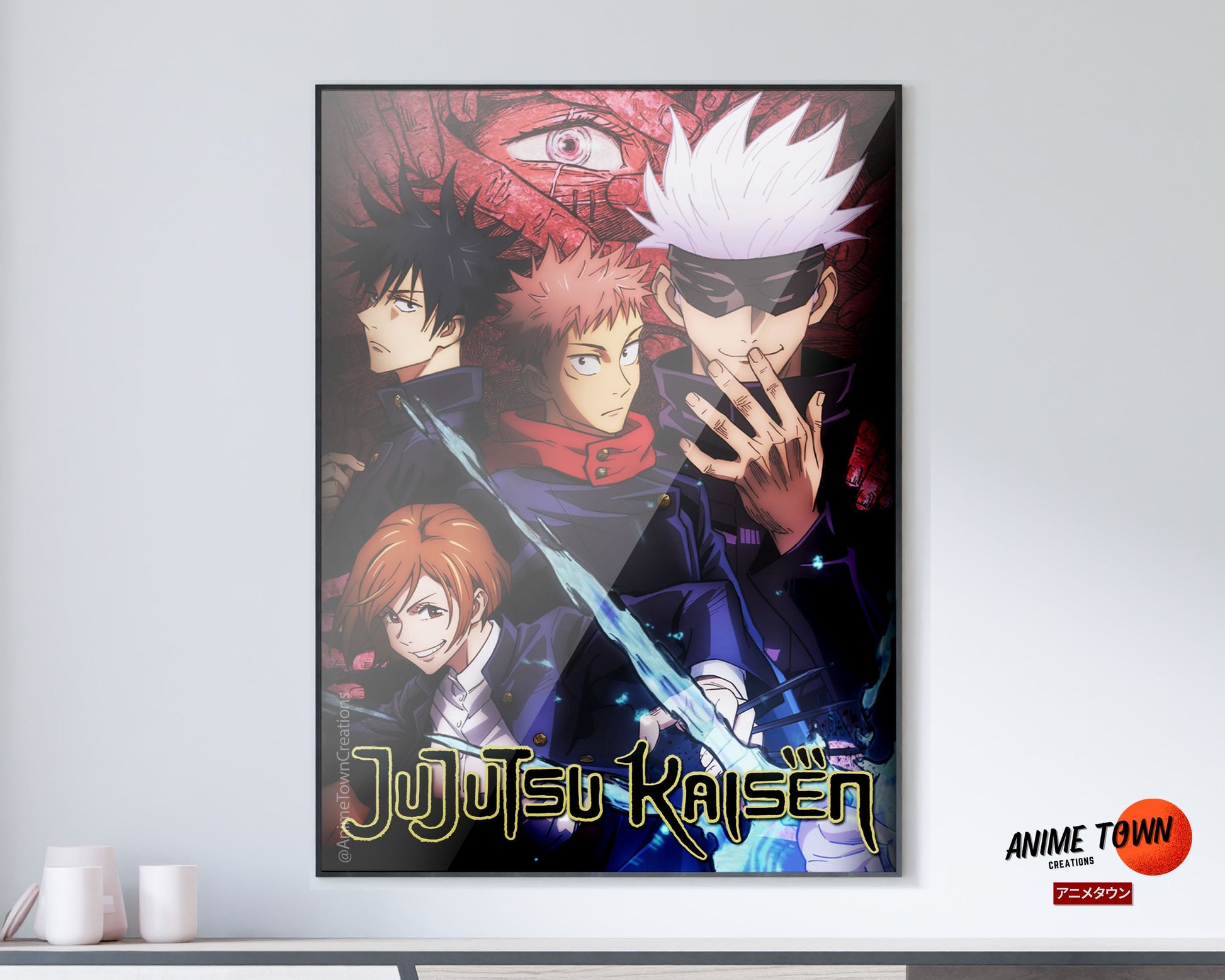 Jujutsu Kaisen - Anime / Manga TV Show Poster (Jujutsu High) (Size: 24 x  36)