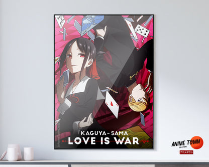 Anime Town Creations Poster Kaguya-sama- Love Is War 5" x 7" Home Goods - Anime Love is War Poster