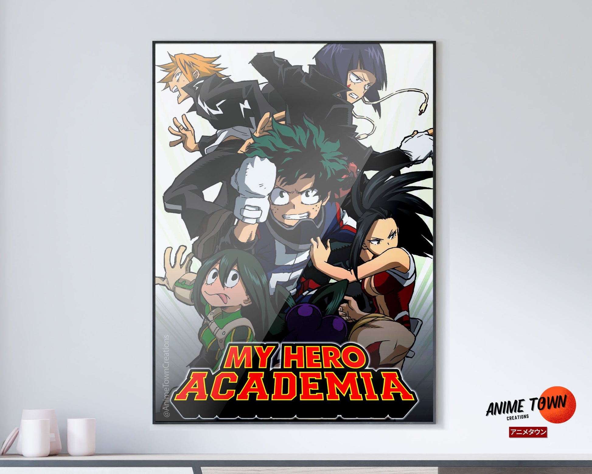 My Hero Academia Cover Poster Poster – Anime Town Creations