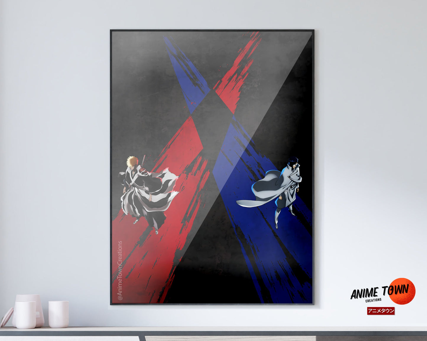 Anime Town Creations Poster Bleach Thousand Year Blood War 2nd Cour 11" x 17" Home Goods - Anime Bleach Poster