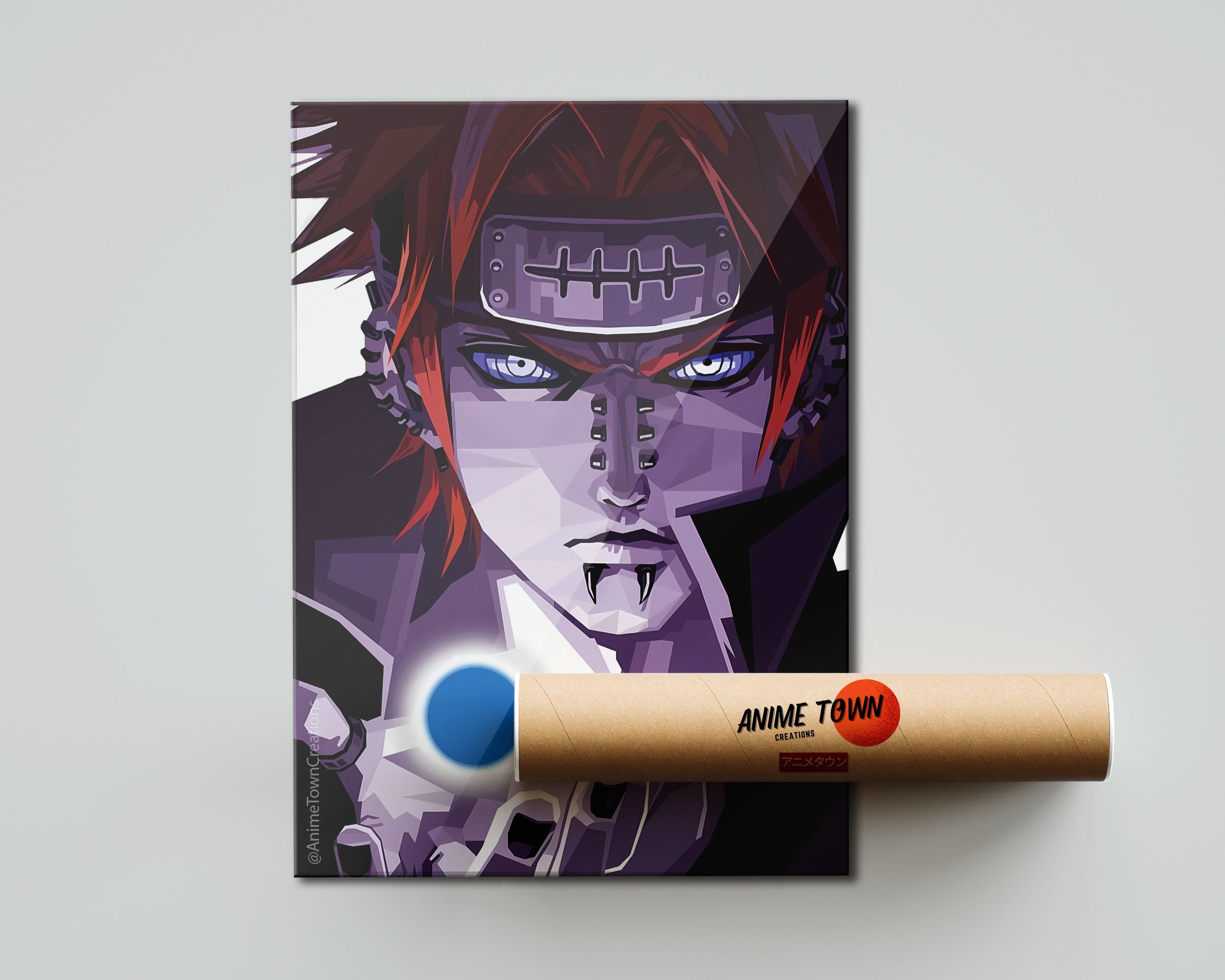 Naruto Pain Poster Poster – Anime Town Creations