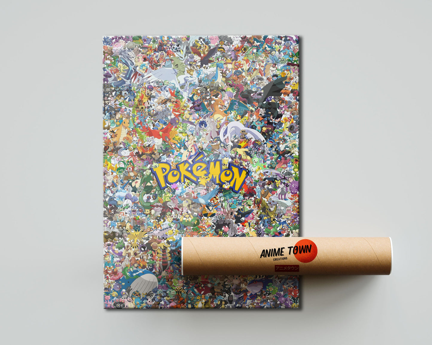 Anime Town Creations Poster Pokemon Pokeverse 5" x 7" Home Goods - Anime Pokemon Poster