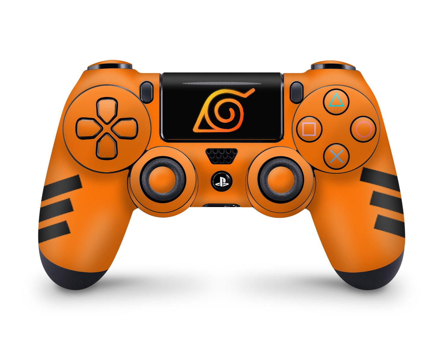 Anime Town Creations PS4 Naruto Minimalist Orange PS4 Skins - Anime Naruto Skin