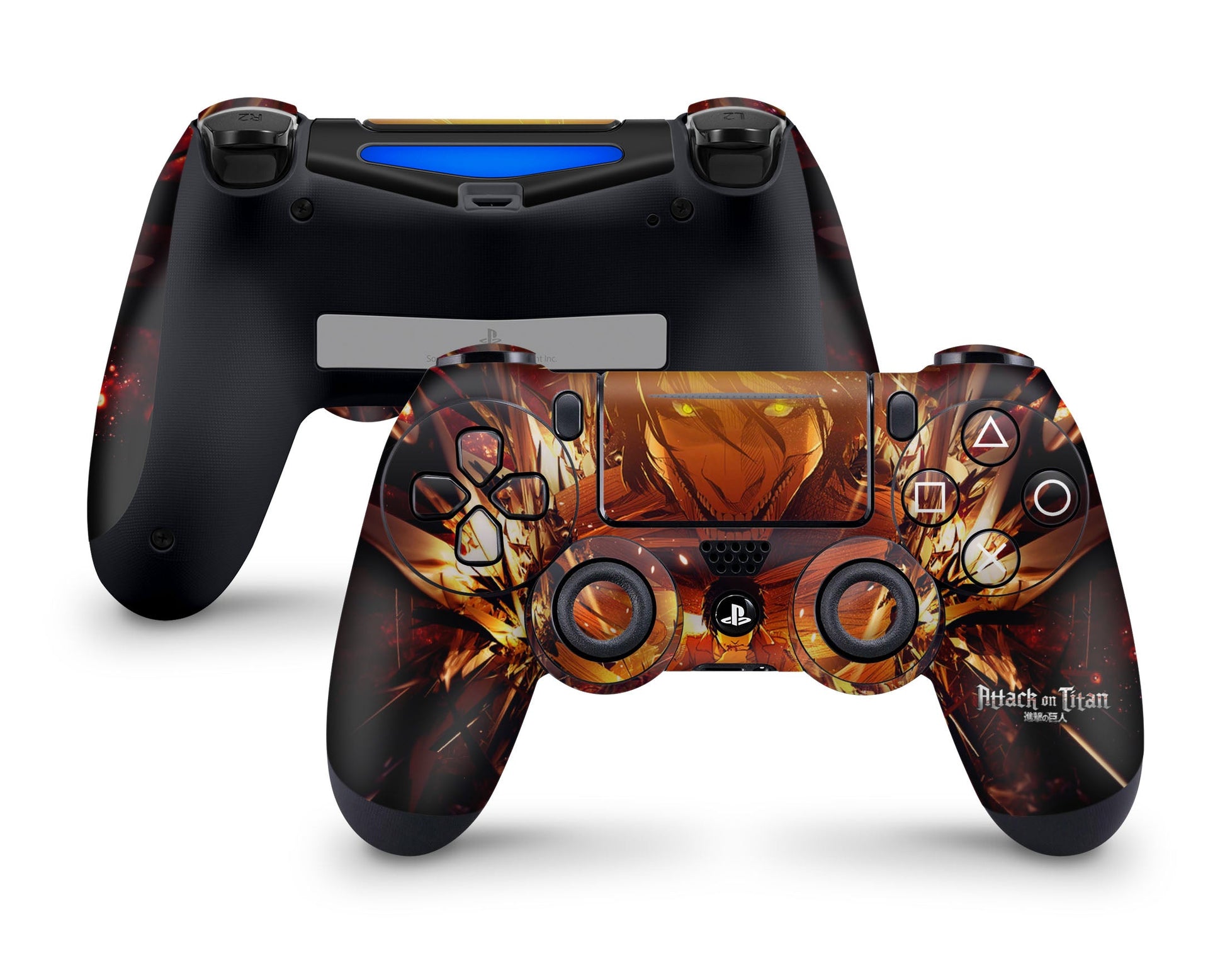 Anime Town Creations PS4 Attack On Titan Eren Yeager PS4 Skins - Anime Attack on Titan PS4 Skin