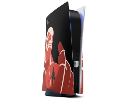 PlayStation PS5 Attack On Titan Colossal Titan PS5 Skins - Anime Attack on Titan Skin