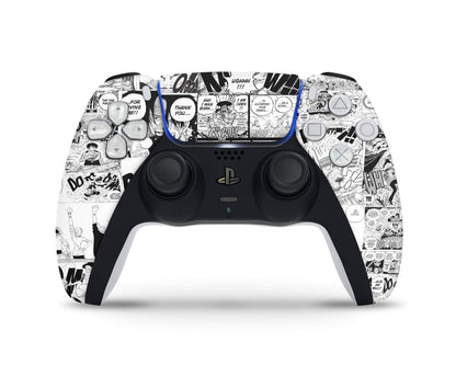 Anime Town Creations PS5 One Piece Manga Collage PS5 Skins - Anime One Piece Skin