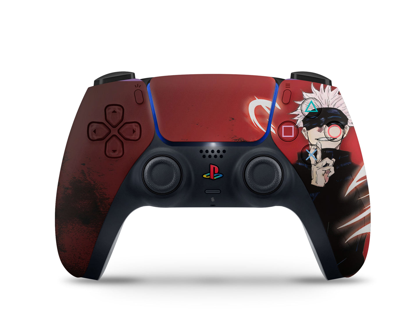 Anime Town Creations PS5 Jujutsu Kaisen Red Void Gojo PS5 Skins - Anime Jujutsu Kaisen PS5 Skin