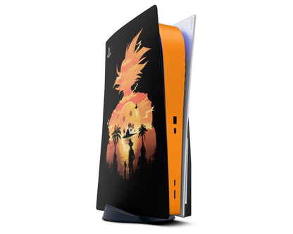 Anime Town Creations PS5 Dragon Ball Z Goku Black PS5 Skins - Anime Dragon Ball PS5 Skin