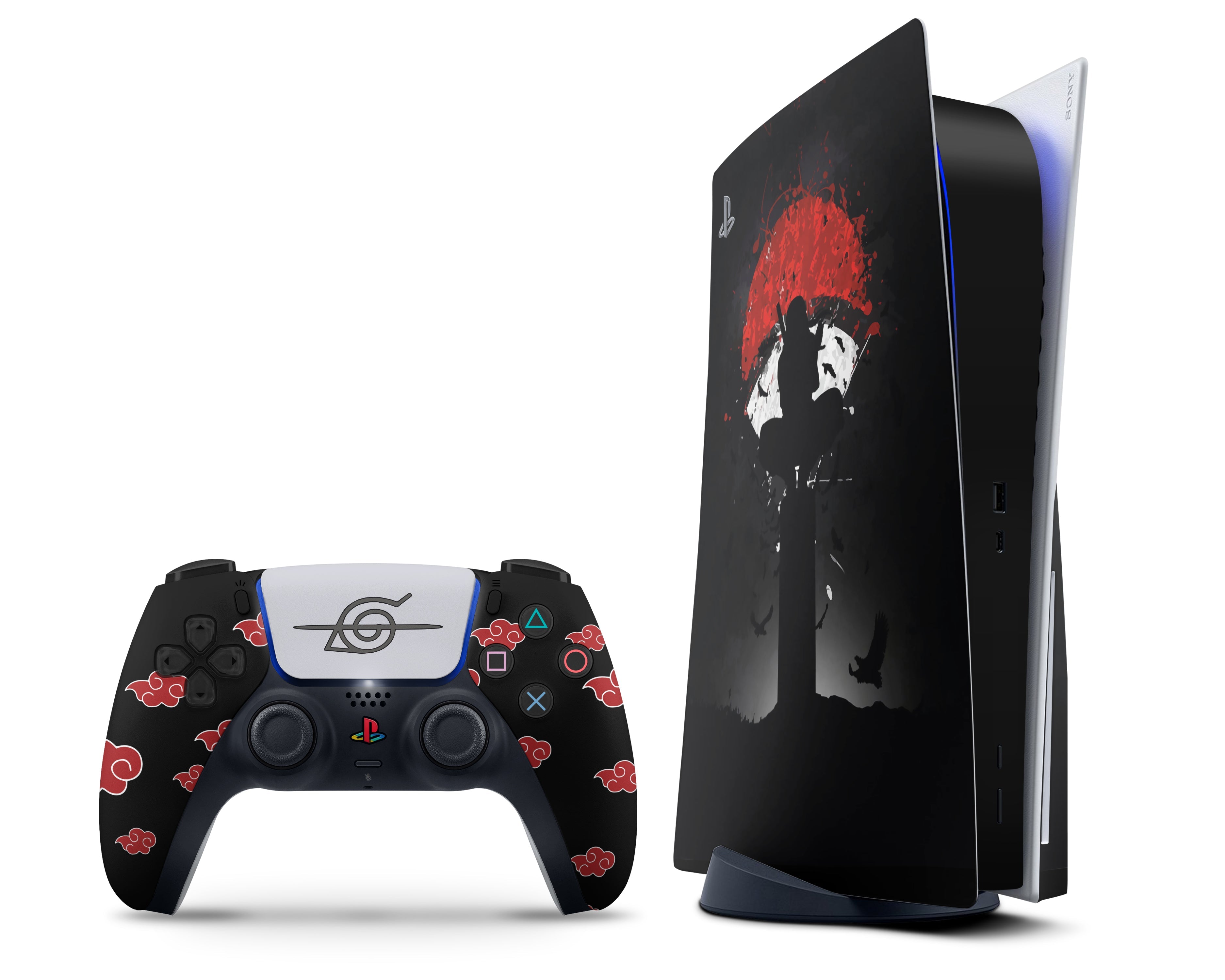 PS5 Skin Digital Edition Anime Console and Controller Cover Skins Mecha Fan  Art | eBay
