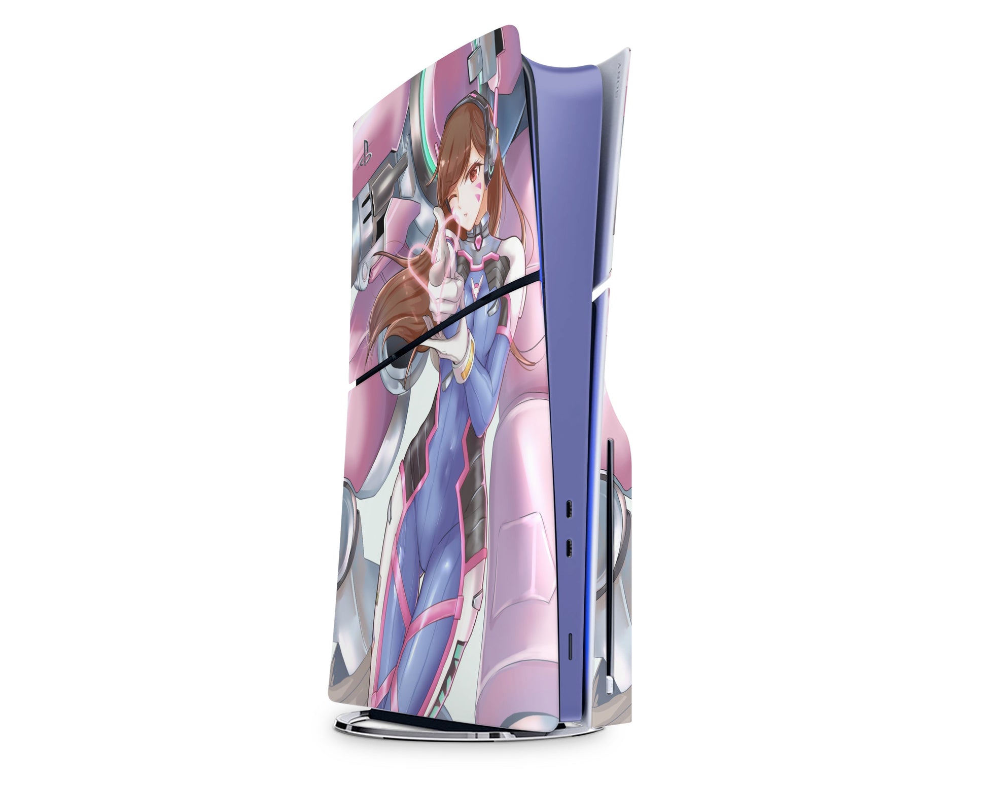 Anime Town Creations PS5 Slim Overwatch D.VA PS5 Slim Skins - Anime Overwatch PS5 Slim Skin