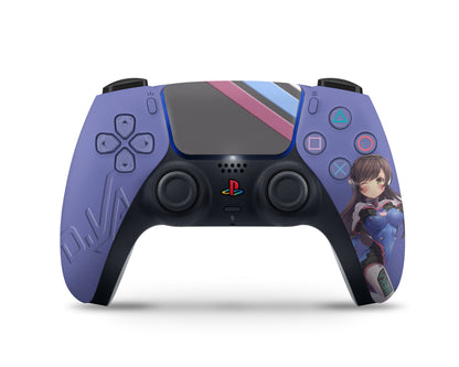 Anime Town Creations PS5 Slim Overwatch D.VA PS5 Slim Skins - Anime Overwatch PS5 Slim Skin