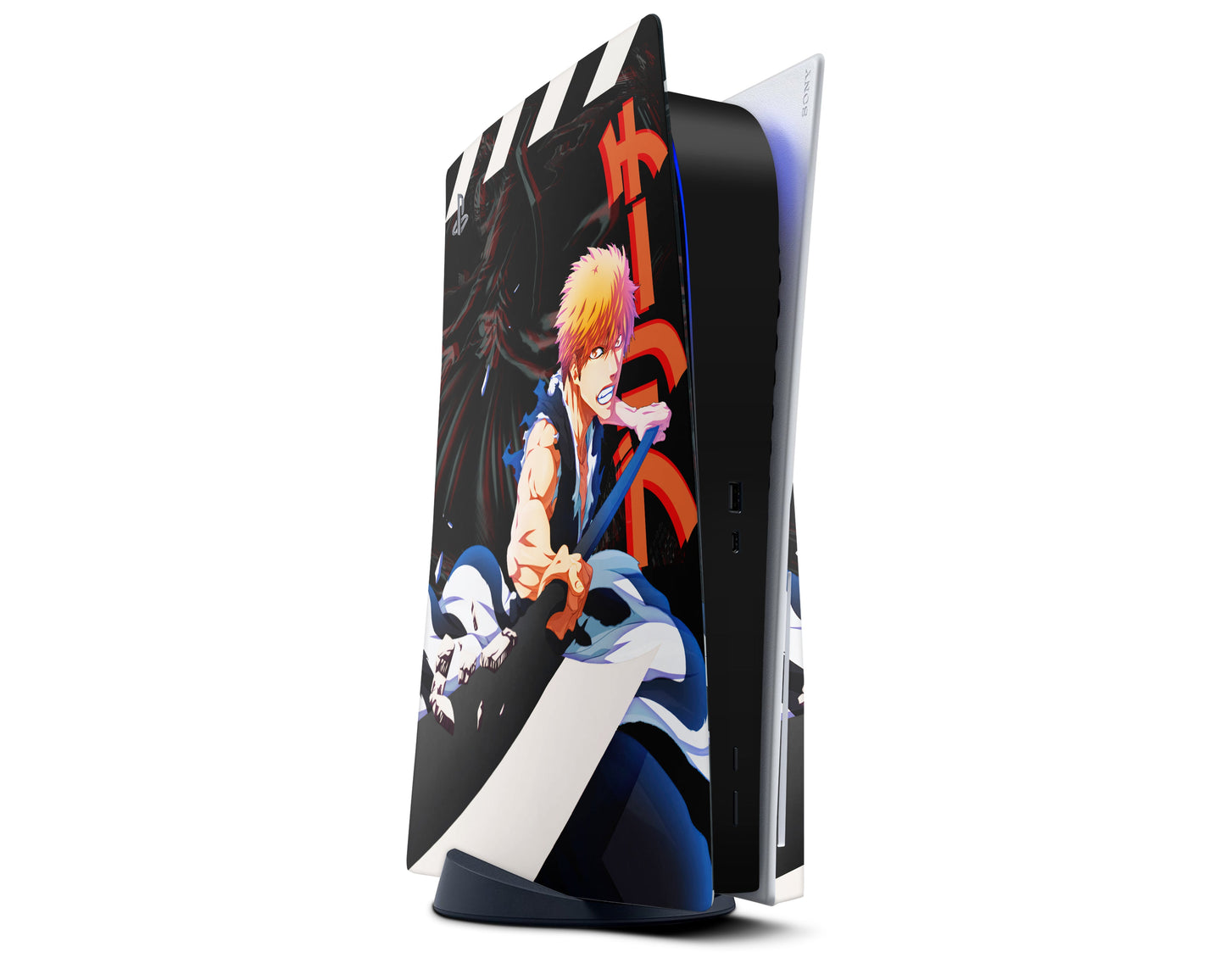 Bleach Kurosaki Ichigo PS5 PS5 Skin – Anime Town Creations