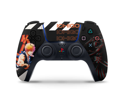 Anime Town Creations PS5 Bleach Kurosaki Ichigo PS5 Skins - Anime Bleach PS5 Skin