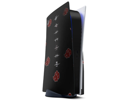 Anime Town Creations PS5 Naruto Akatsuki Headband PS5 Skins - Anime Naruto PS5 Skin