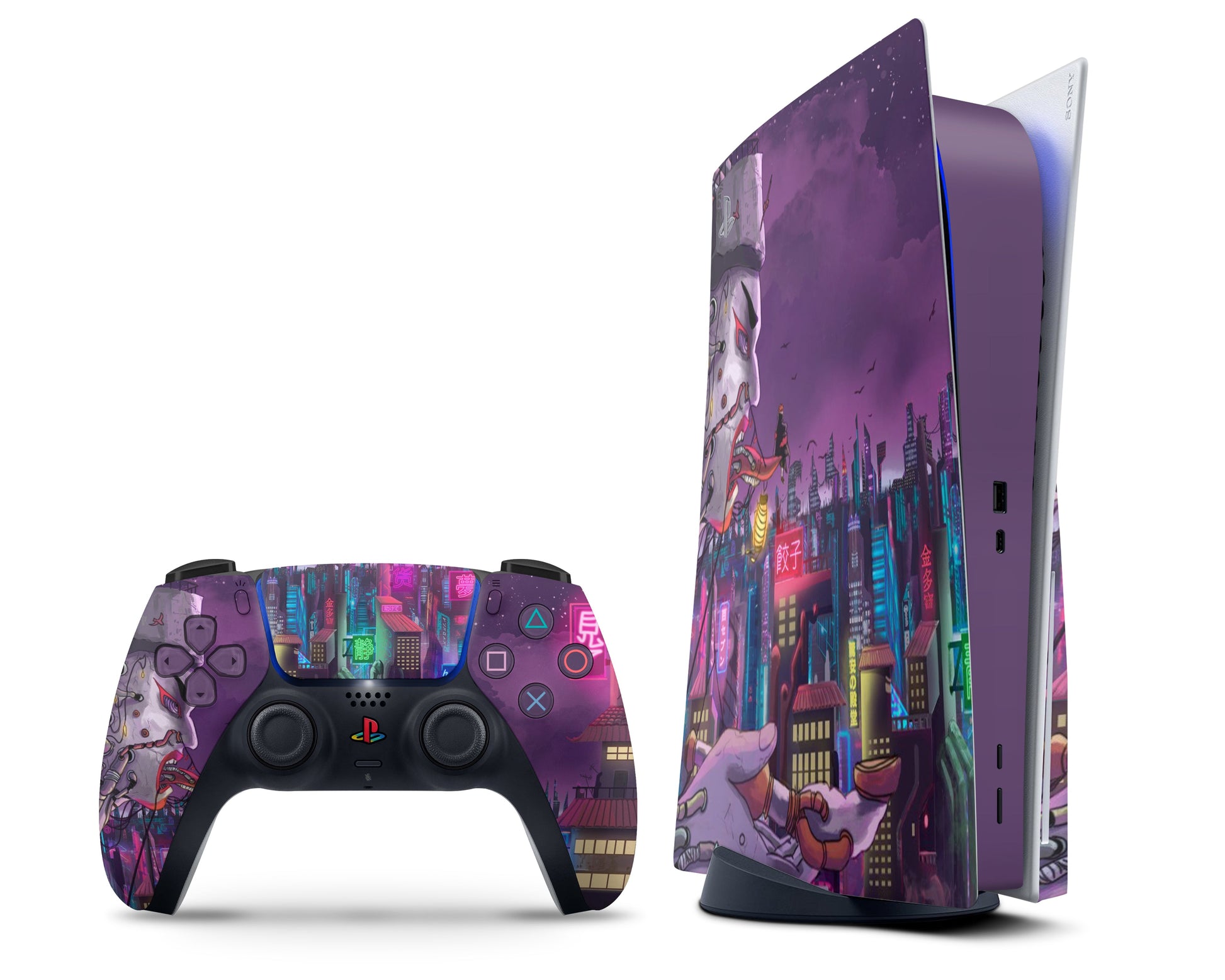 Anime Town Creations PS5 Akatsuki Village PS5 Skins - Anime Naruto PS5 Skin