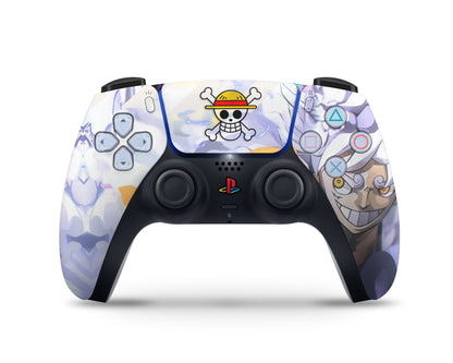 Anime Town Creations PS5 One Piece Luffy Gear 5 Awakening PS5 Skins - Anime One Piece PS5 Skin