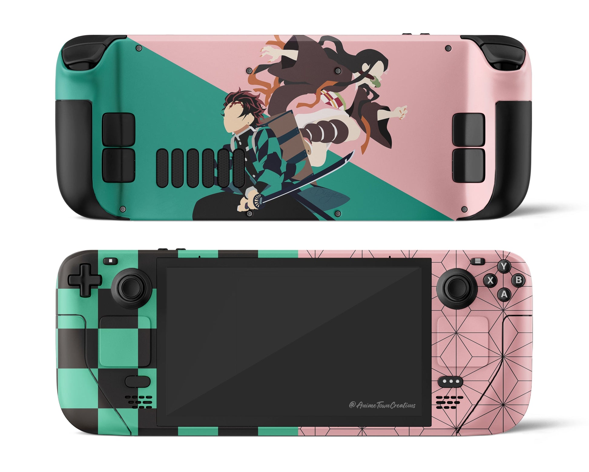 Demon Slayer Giyu Tomioka Pattern PS5 Skin