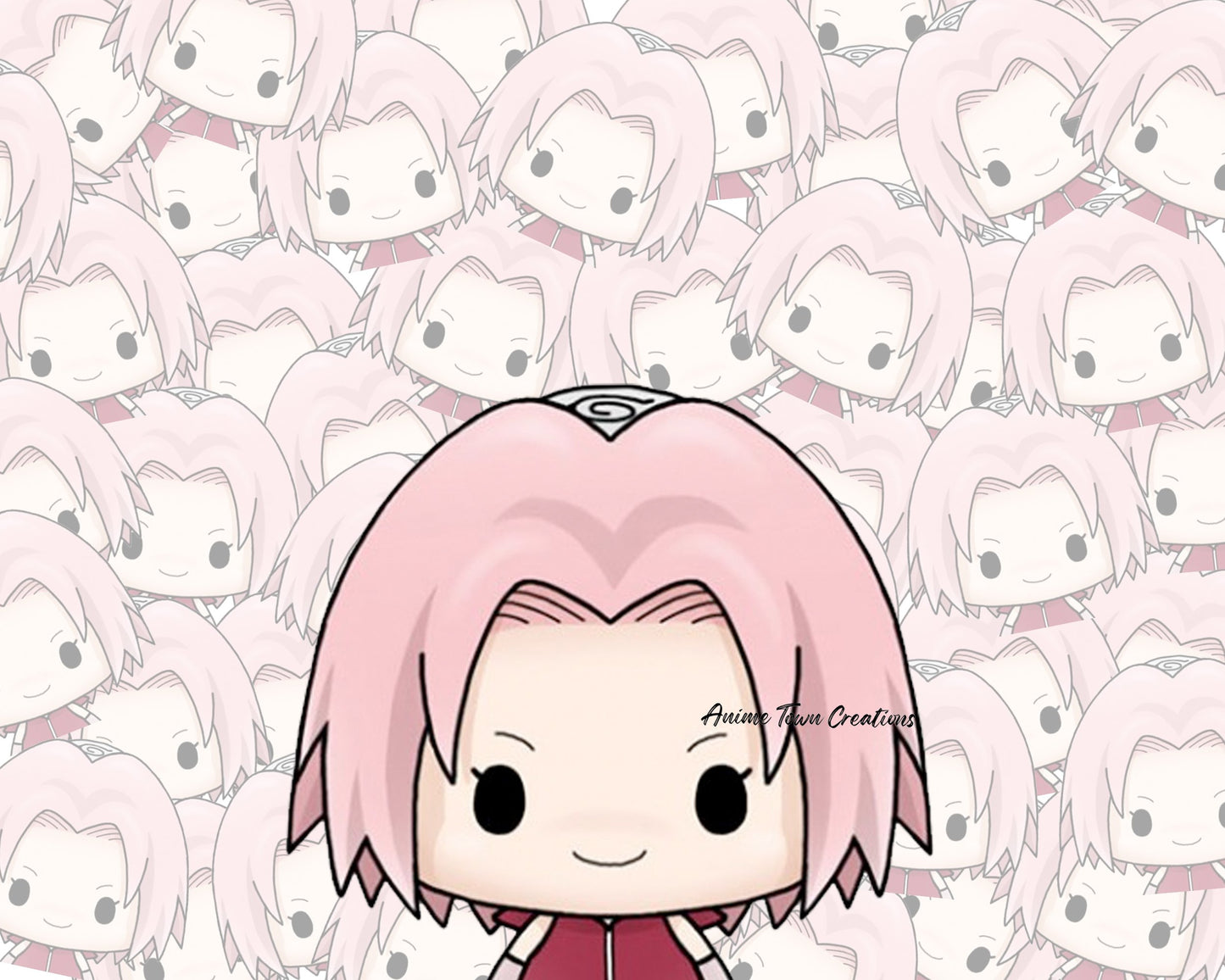 Chibi Naruto Peeker Sticker