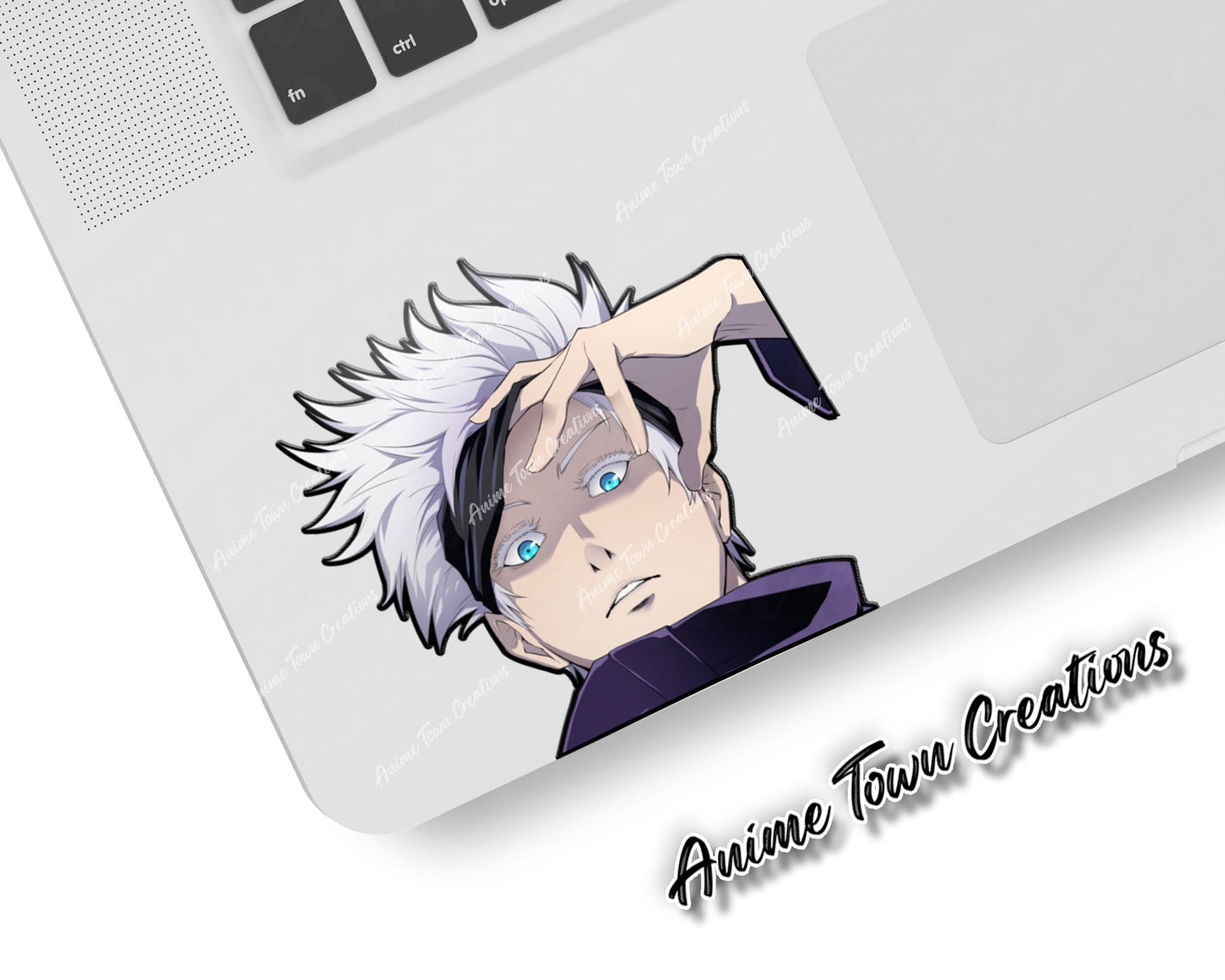 Anime Town Creations Sticker Jujutsu Kaisen Gojo Blindfold 5" Accessories - Anime Jujutsu Kaisen Sticker