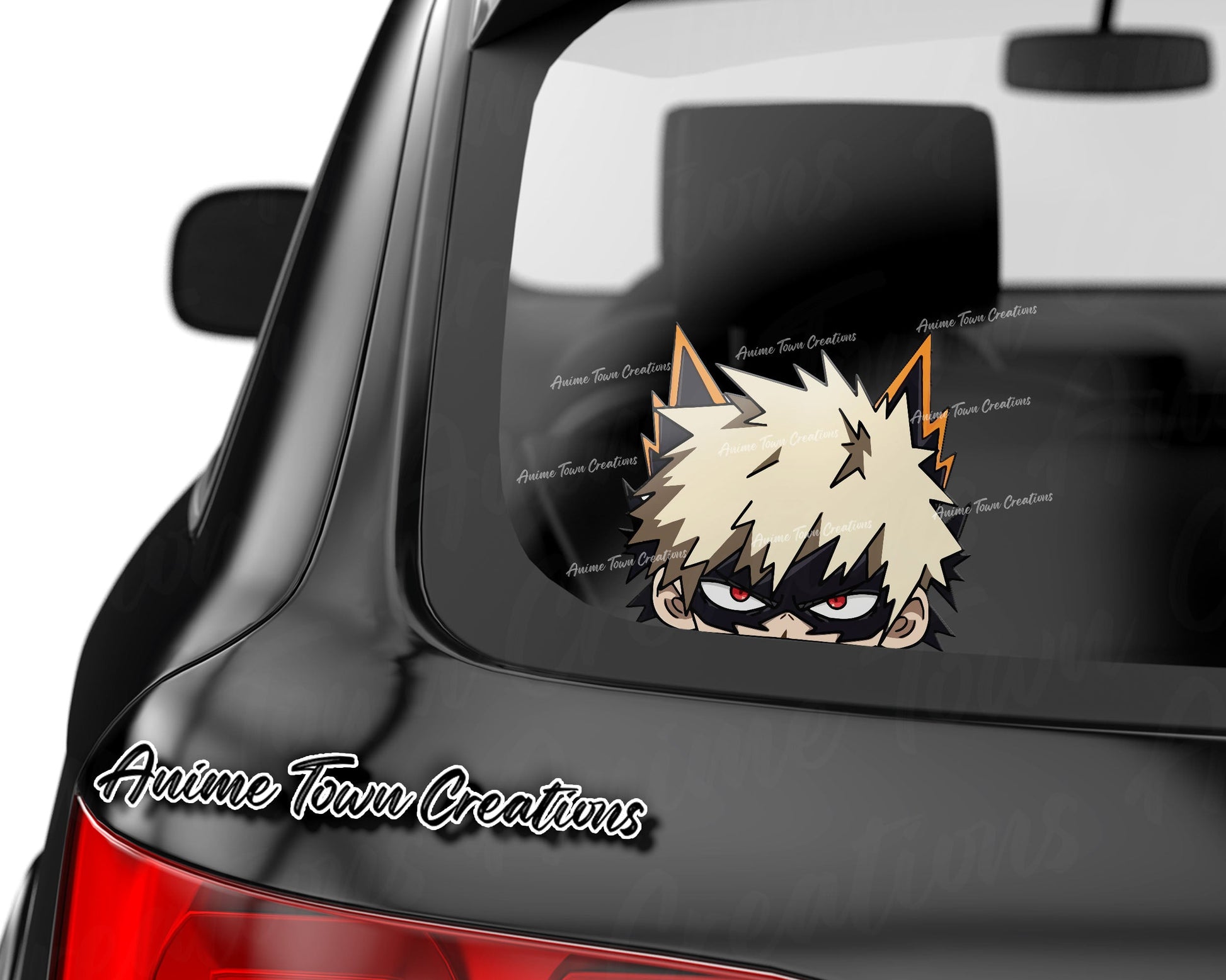 Anime Town Creations Sticker My Hero Academia Bakugo Peeker 8" Accessories - Anime My Hero Academia Sticker