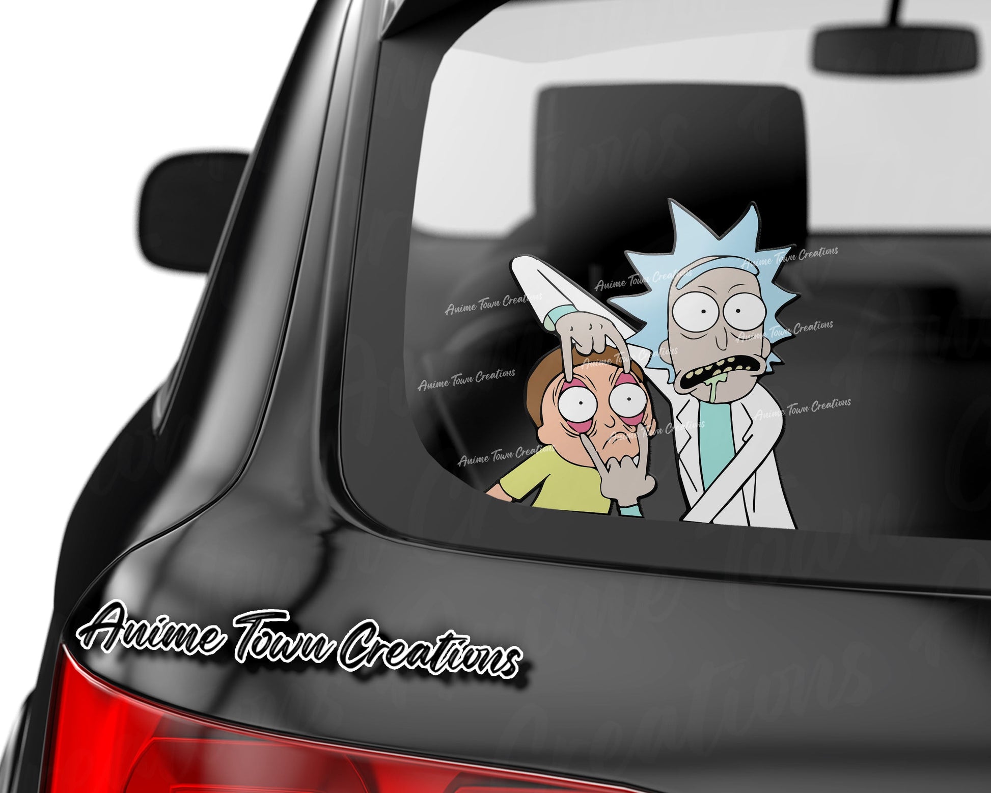 Anime Town Creations Sticker Rick And Morty Open Your Eyes Morty 8" Accessories - Anime Rick and Morty Sticker