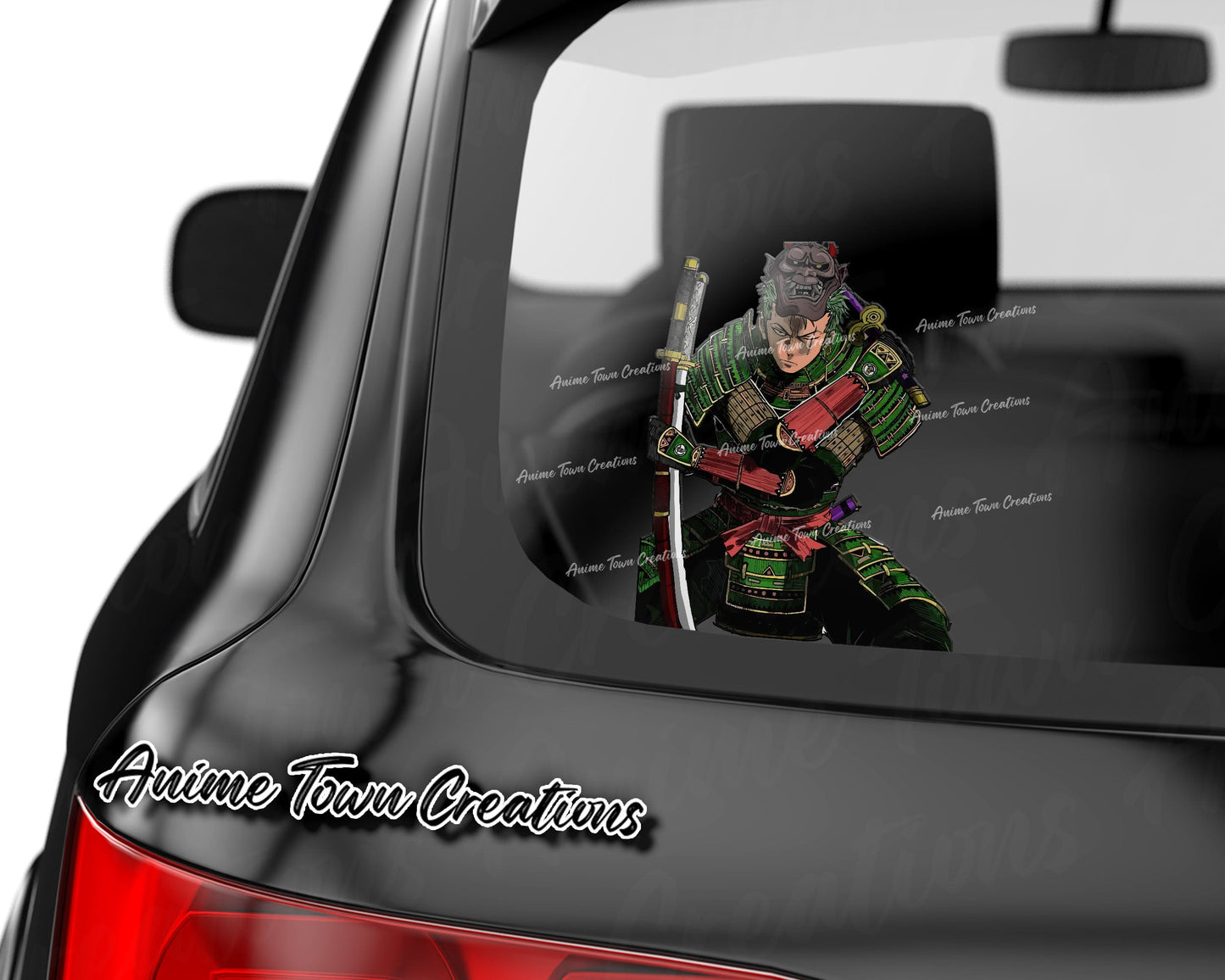 Anime Town Creations Sticker One Piece Samurai Zoro 8" Accessories - Anime One Piece Sticker