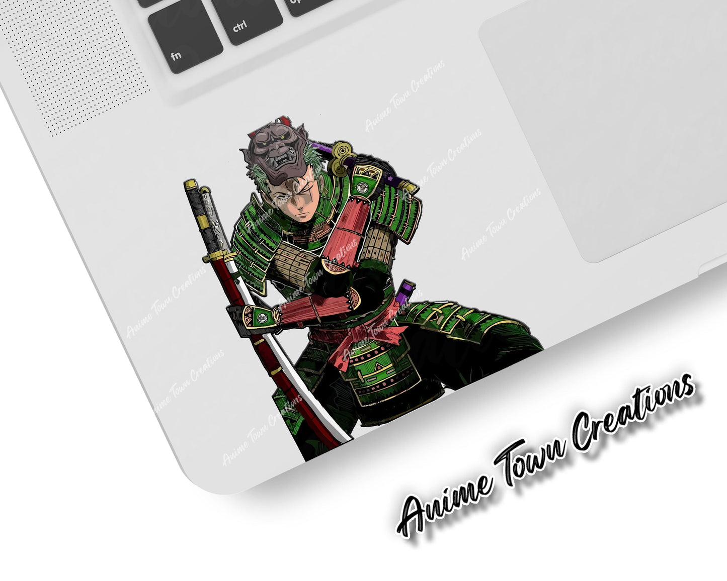 Anime Town Creations Sticker One Piece Samurai Zoro 5" Accessories - Anime One Piece Sticker