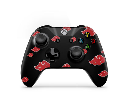 Anime Town Creations Xbox One Naruto Akatsuki Pattern Xbox One Skins - Anime Naruto Xbox One Skin