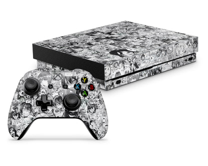 Anime Town Creations Xbox One Ahegao Manga Xbox One Skins - Anime Naruto Xbox One Skin