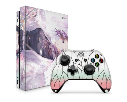 Anime Town Creations Xbox One Demon Slayer Shinobu Wisteria Xbox One Skins - Anime Demon Slayer Xbox One Skin