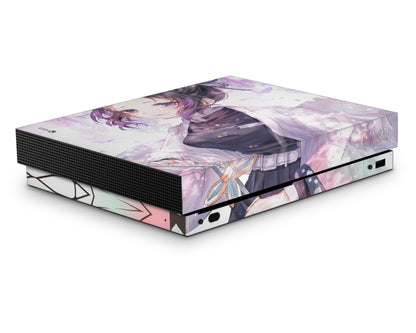 Anime Town Creations Xbox One Demon Slayer Shinobu Wisteria Xbox One S Skins - Anime Demon Slayer Xbox One Skin