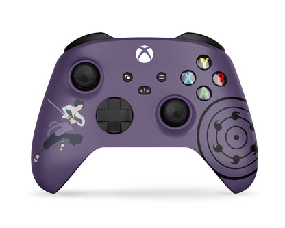 Anime Town Creations Xbox Series X Sasuke Purple Rinnegan Xbox Series X Skins - Anime Naruto & S Skin