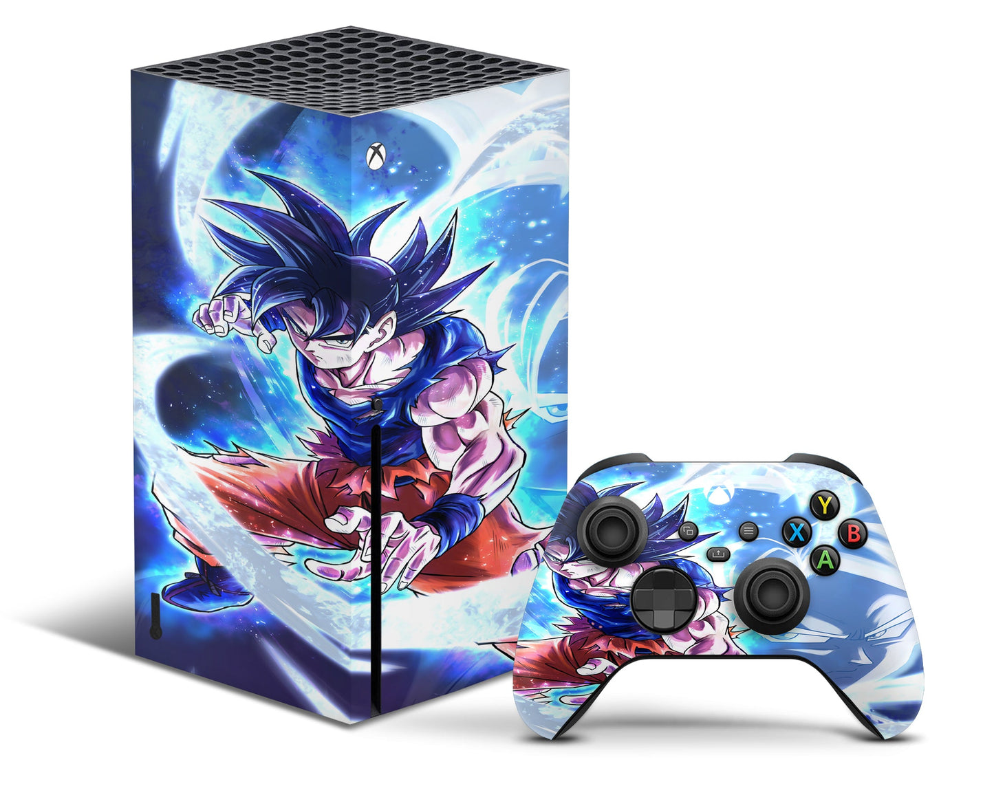 Dragon Ball Goku Ultra Instinct Super Saiyan PS5 PS5 Skin – Anime