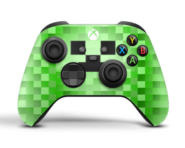 Minecraft Creeper Face Xbox Series Controller Skin