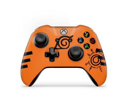 Naruto Orange Minimalist Xbox One Controller Skin