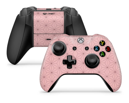 Demon Slayer Nezuko Haori Pink Xbox One Controller Skin