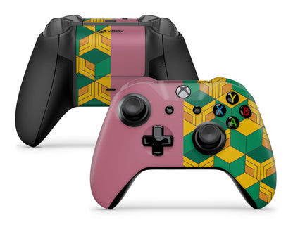 Demon Slayer Giyu Xbox One Controller Skin