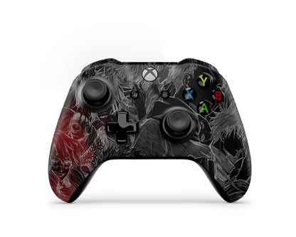 Jujutsu Kaisen Black and White Xbox One Controller Skin