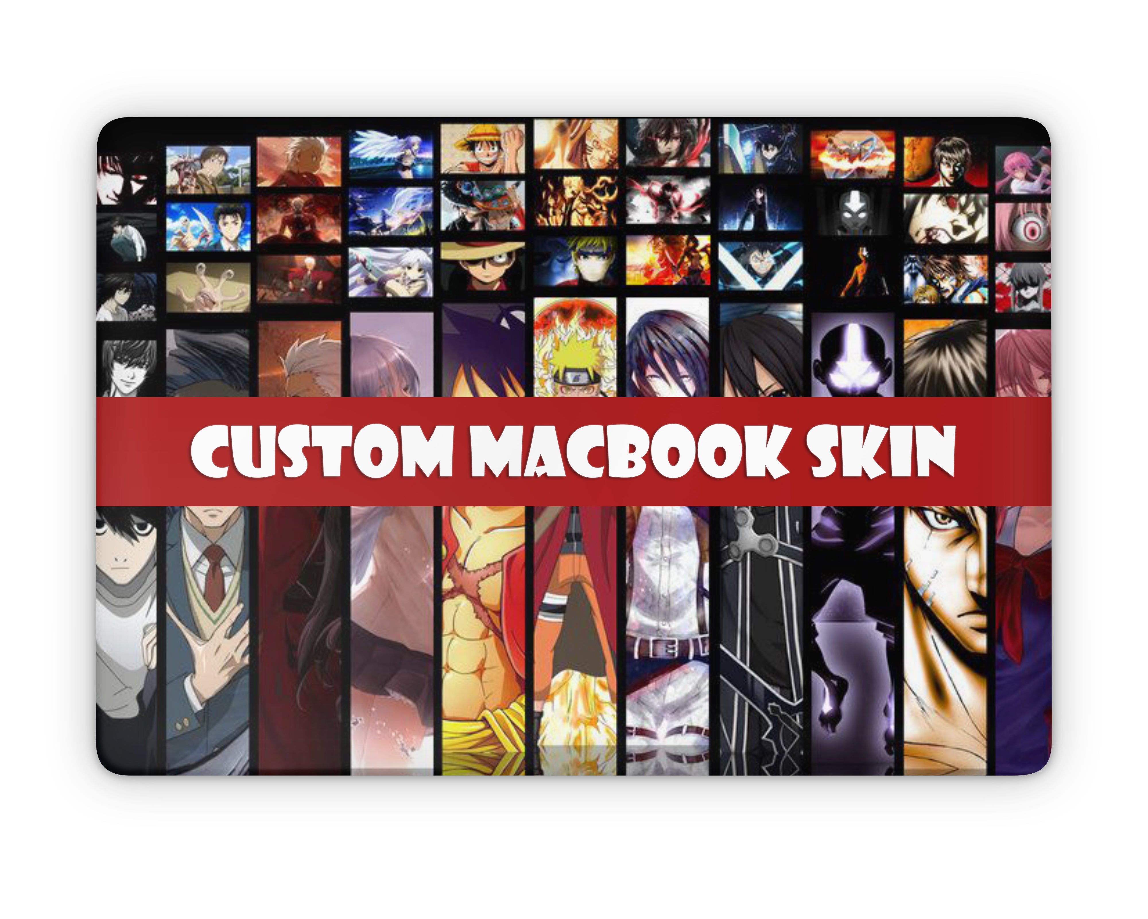 Personalised macbook online skin