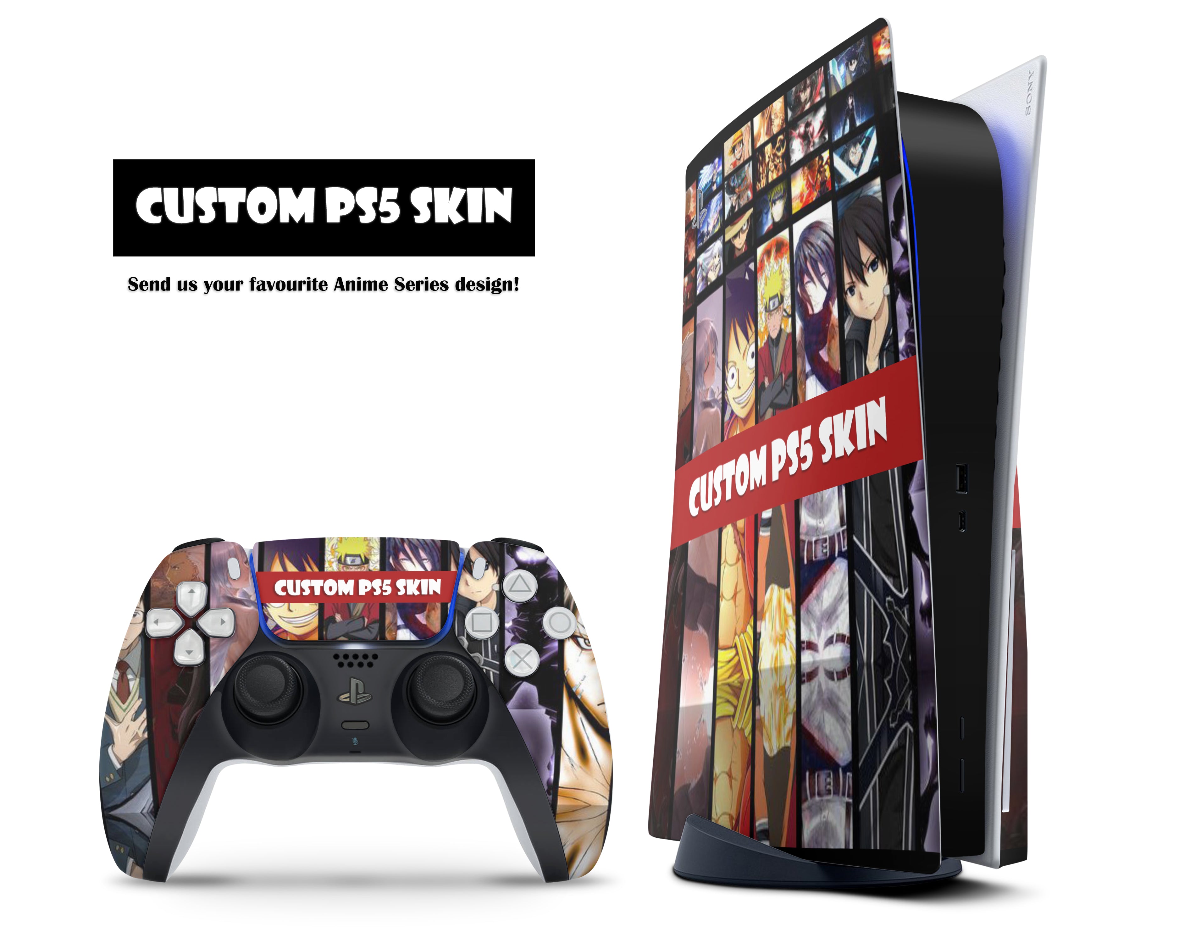Naruto Itachi - Anime PS5 Skin Console Wrap Decal – VGF Gamers