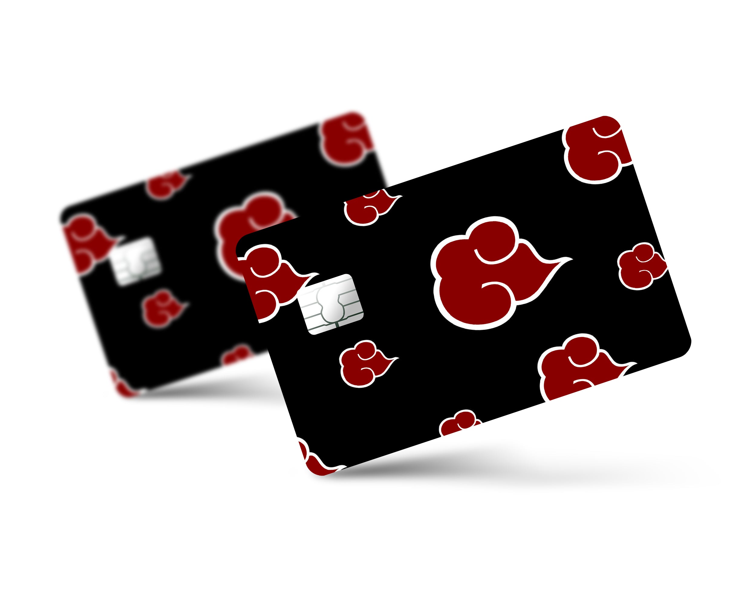  WeebNation Akatsuki 4pcs Anime Card Sticker for Debit